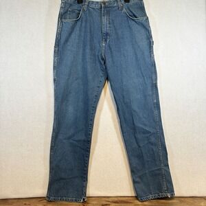 Walls Mens Carpenter Blue Jeans 38x34 (Fit 33)